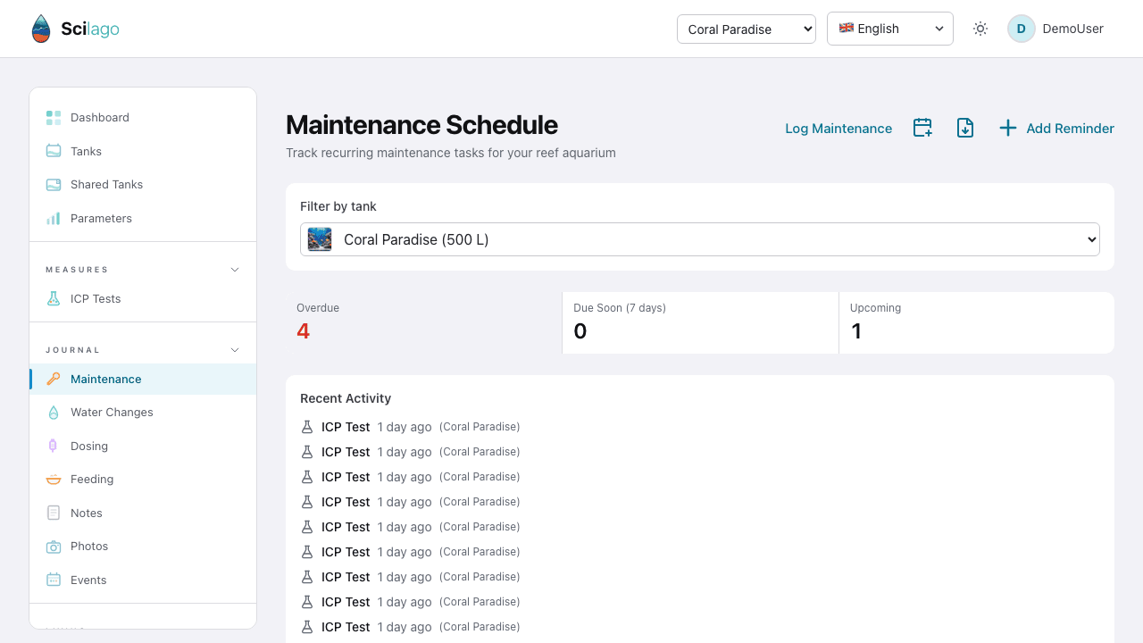 Maintenance